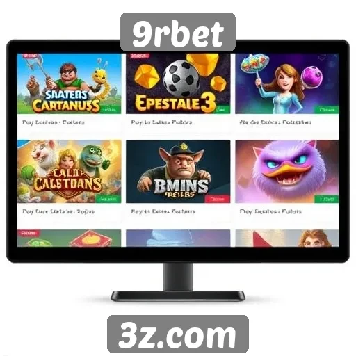 Exploração das opções de jogos disponíveis no 9rbet
